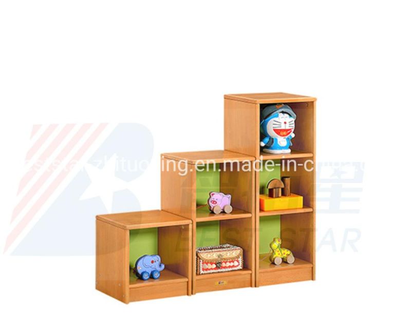 Preschool Kids Cubby Cabinet, Children Toy Storage Cabinet