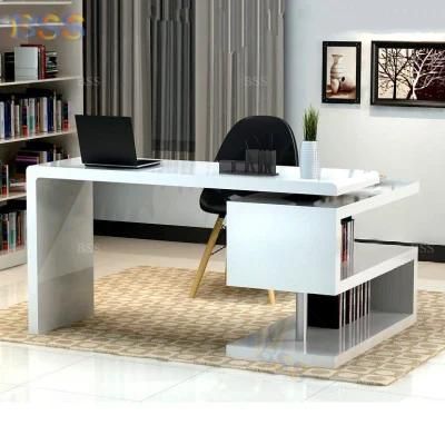 Office Desk Modern Small Space White Executive Office Desk Modern