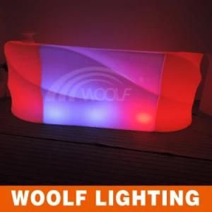 China Brand Woolf Company LED Illumated Bar Counter Furniture