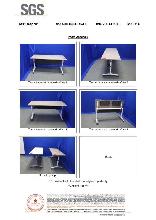 Hot Sale Standard Folding Modern Conference Office Training Desk Table
