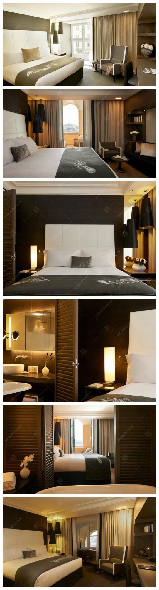 2018 Modern Style 5 Stars Hotel Bedroom Furniture Sets