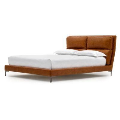 Foshan Wholesale Hot Sale Upholstered Leather Bed Furniture Home Furniture Gc1836
