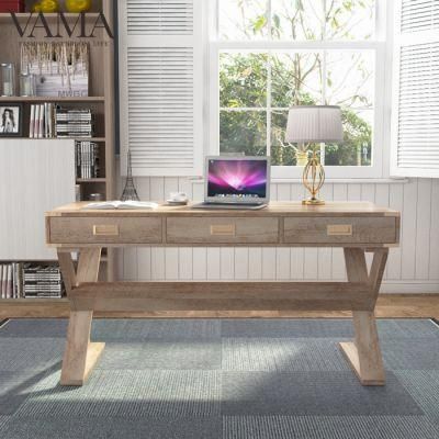 Vama 60 Inch Modern X-Foot Style Melamine Board Work Station Desk Office Furniture Od652060