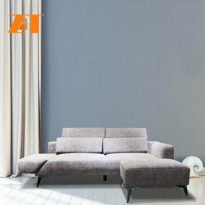 Wholesale Modern Professional American Style Living Room Furniture Corner Sofa Fabric Recliner Sofa