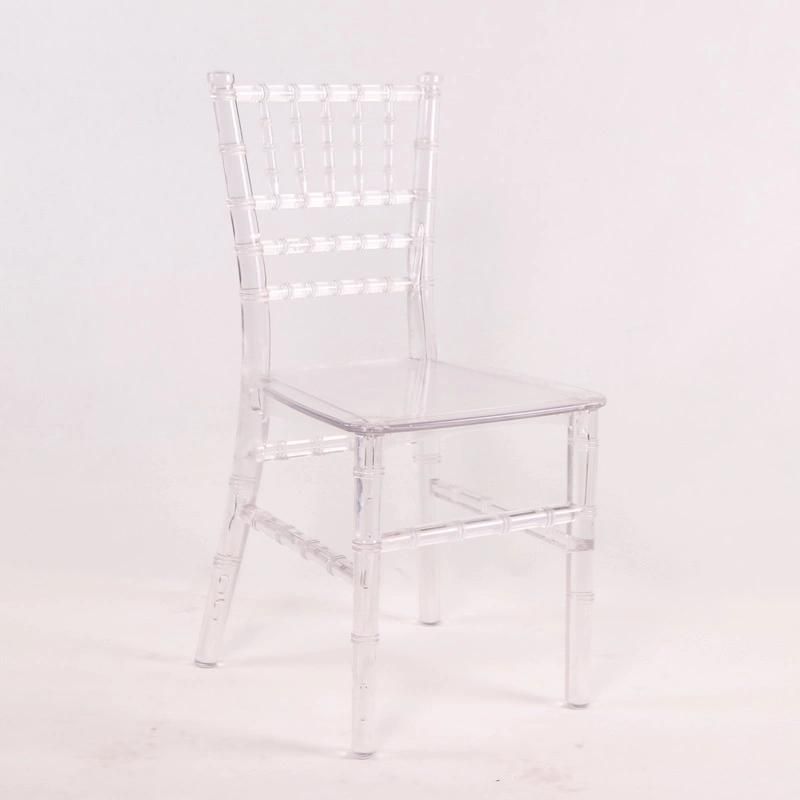 Chair Baby Modern Plastic Resin Kids Chiavari Dining Chairs for Children