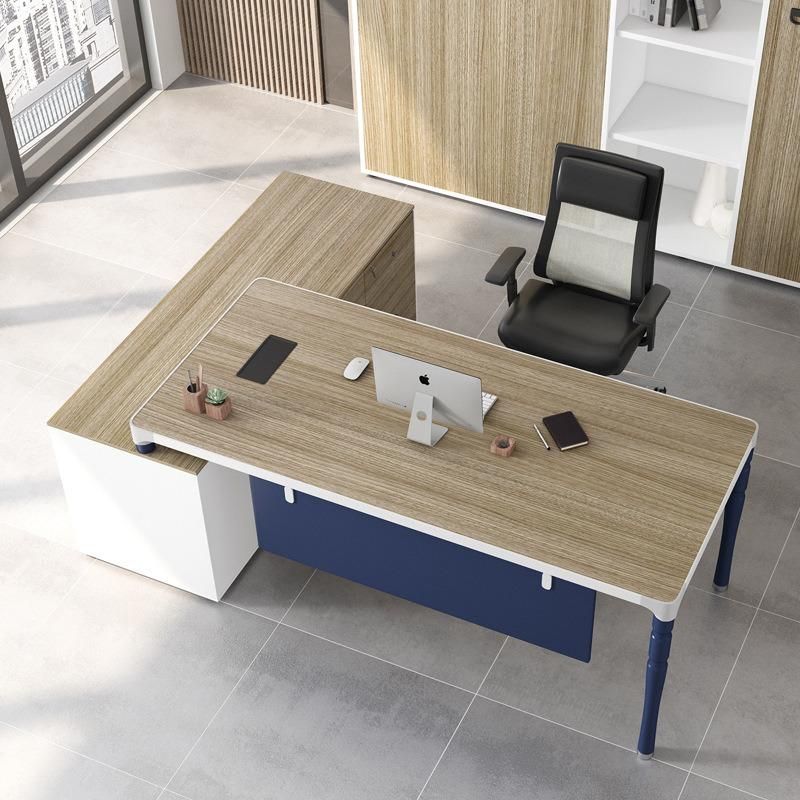 Luxury Executive Office Fashionable Desk Home Wooden Writing Table Furniture