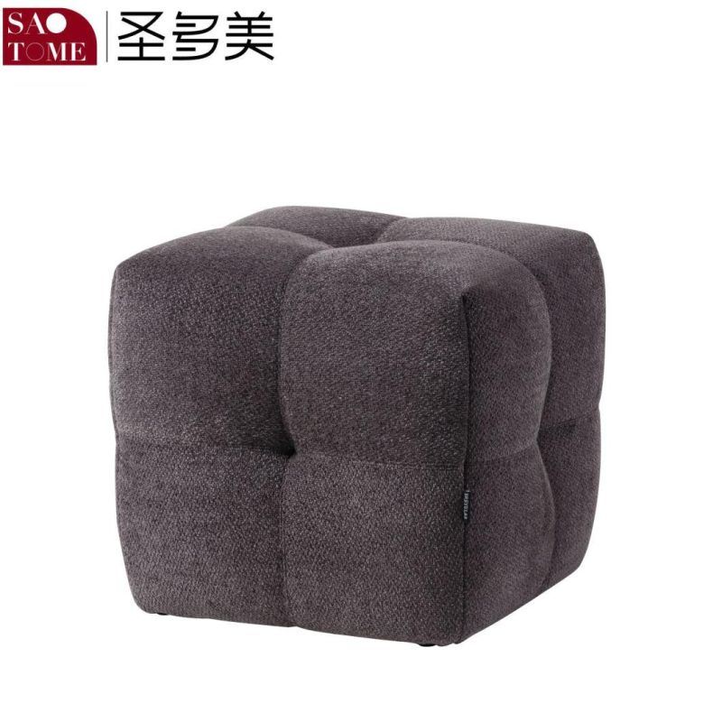 Modern Fashion Living Room H-Class Leather Square Leisure Chair
