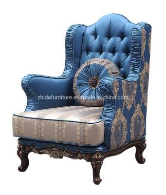 Classic Style European Style Hotel Reception Living Room Chair with Cushion