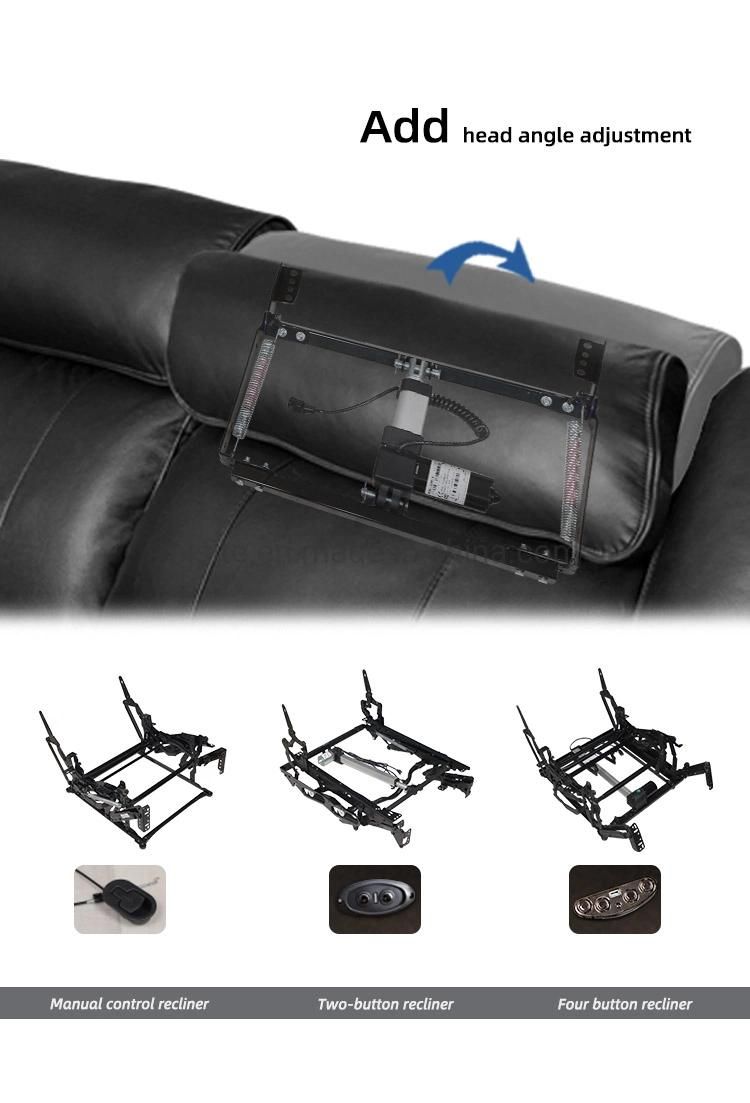 Modern Home Furniture Cozy Recliner Sofa Chairs Fabric Soft Cushion 2 Seaters Living Room Sofa Bed