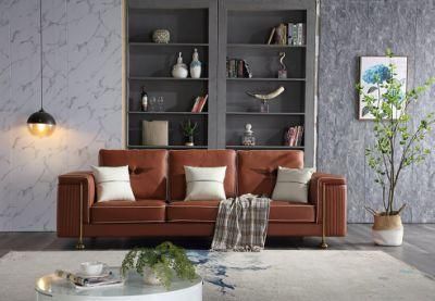 Fabric Hotel Furniture Modern Livingroom Living Room Coffee Table Fabric Leather Sofa