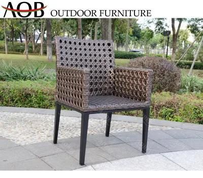 Customized Modern Outdoor Garden Villa Home Hotel Restaurant Patio Rattan Wicker Dining Furniture Chair