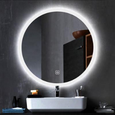 Modern Oval Wall Mounted Vanity Mirror with Light for Bathroom or Home or Hotel