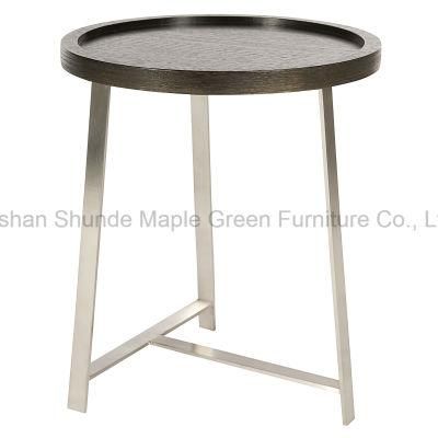 2019 Foshan Modern Design Metal Frame Tea Table