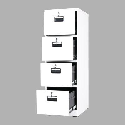 Commercial Collection 4 Drawer File Cabinet Office Furniture Steel Locker Cabinet with 4 Drawers