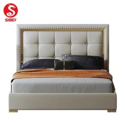 Wholesale Modern Home Living Room Bedroom Wooden Furniture Sofa Double King Wall Bed