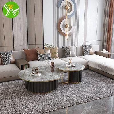 Yuhaiside Table Coffee Sofa Furniture Metal End Tea Bedside Bed Modern Side Table for Living Room