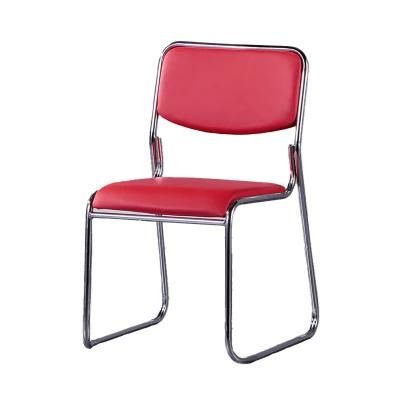 Modern Stacking Aluminum Metal Conference Office Dining Hotel Banquet Chair