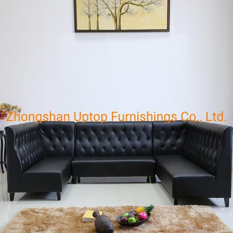 (SK-369A) Hotel Leisure Sofahotel Furniture Modern Furniture European Sofa Booth Cafe Booth Waiting Booths Bar Club Sofa