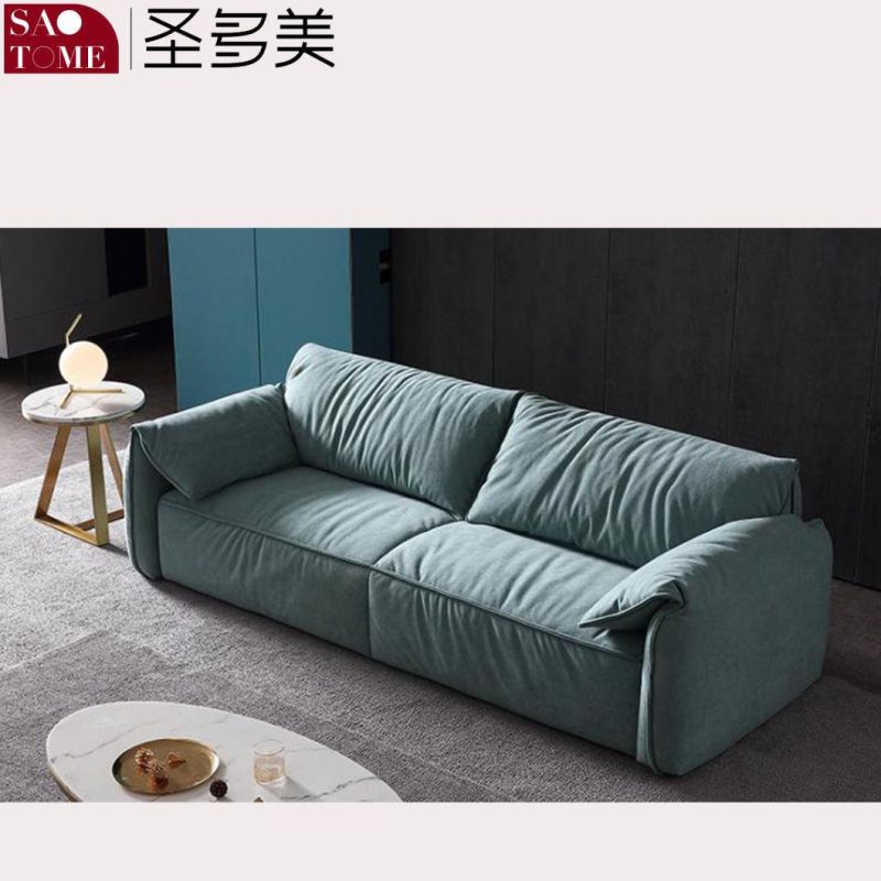 Modern Home Living Room Furniture High Quality Bubble Stretch Cloth Sofa