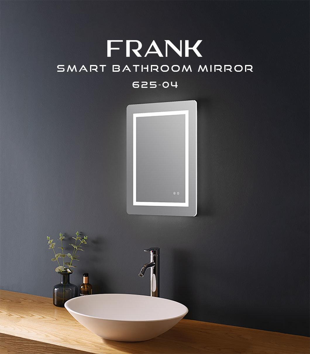 Retail and Wholesale in Us Stock LED Smart Touch Bathroom Mirror