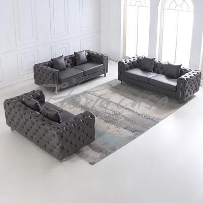 Good Price Dubai Home Furniture Living Room Modern Design Couch Luxury Home Leather Sofa Set