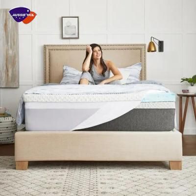 Quality Leland Koala Twin Single King Full Size Gel Memory Foam Mattress Topper Sleep Well Rebonded Sponge Mattresses