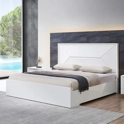 Nova Wholesale Modern Home Furniture Storage King Queen Size Wooden Bedroom Nice Bed