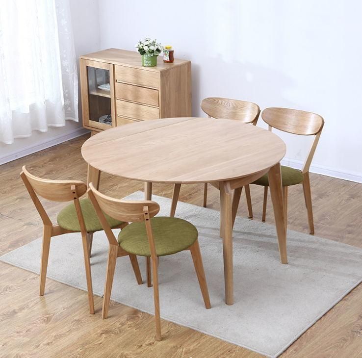 Solid Wooden Folding Dining Table