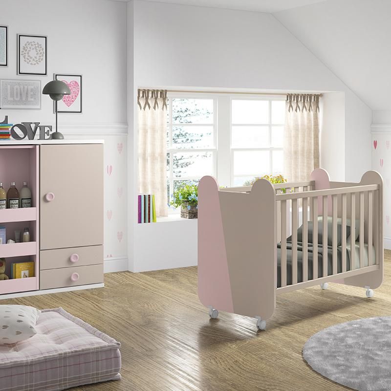 E1 Standard Modern Design Baby Furniture Baby Crib