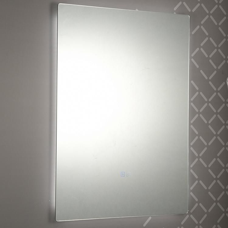 China Factory Smart Wall Hanging Decorative Furniture Mirror Anti Fog Bathroom Backlit Mirror Frameless