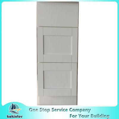 American Style Kitchen Cabinet White Shaker dB18