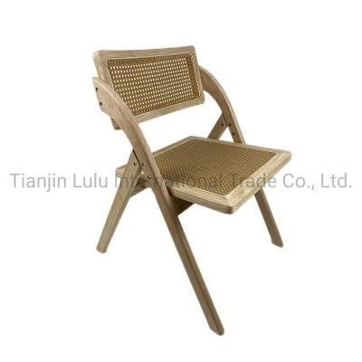 Commerical Manufacturer Modern Living Room Folding Chair Wood Folding Chair Wholesale