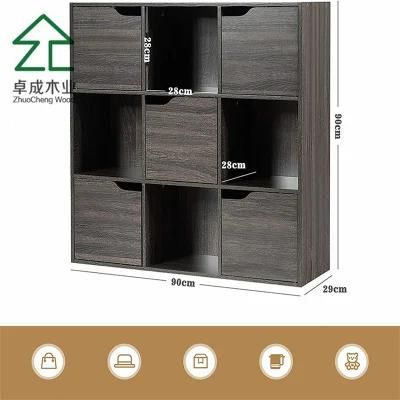 Bookcase Door Display Rack Modern Portable Bookshelf