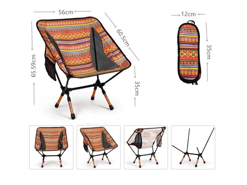 Indian Style Outdoor Camping Portable Aluminum Beach Chair