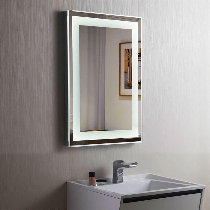 Decorative Deep Metal Framed Round Black Bathroom Mirror