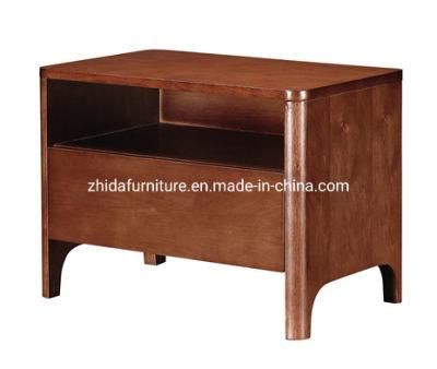 Modern Design Wooden Bedside Table Sofa Bedroom Nightstand