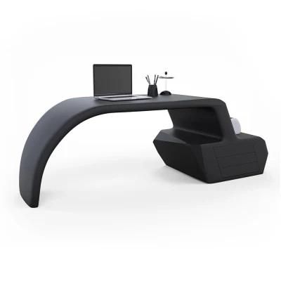 Black Modern Office Desk Executive Ultra Modern Office Desk