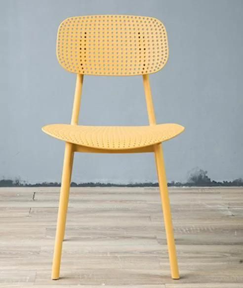 Replica North European Stackable PP Plastic Ins Perforated Hollow Chair