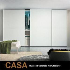 White Sliding Door Wardrobe Sets Modular 2 Door Closet Furniture