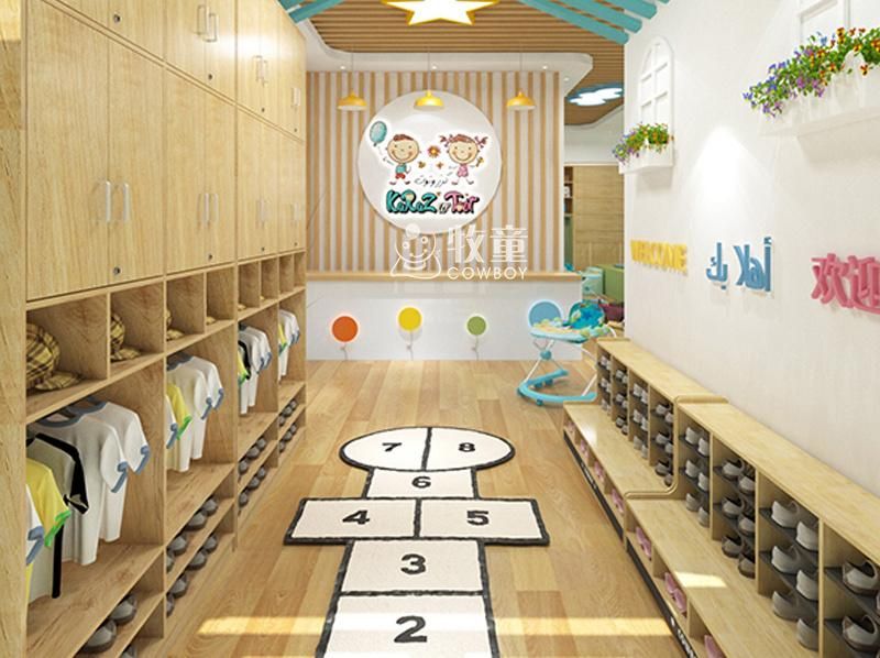 Cowboy Kids Preschool and Kindergarten Reception Furniture Design for Sale