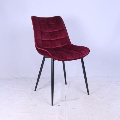 China Wholesale Fine Modern Restaurant Cheap Dining Chairs Swan Fabric Blue Velvet Shell Dining Room Furniture Dine Chairs
