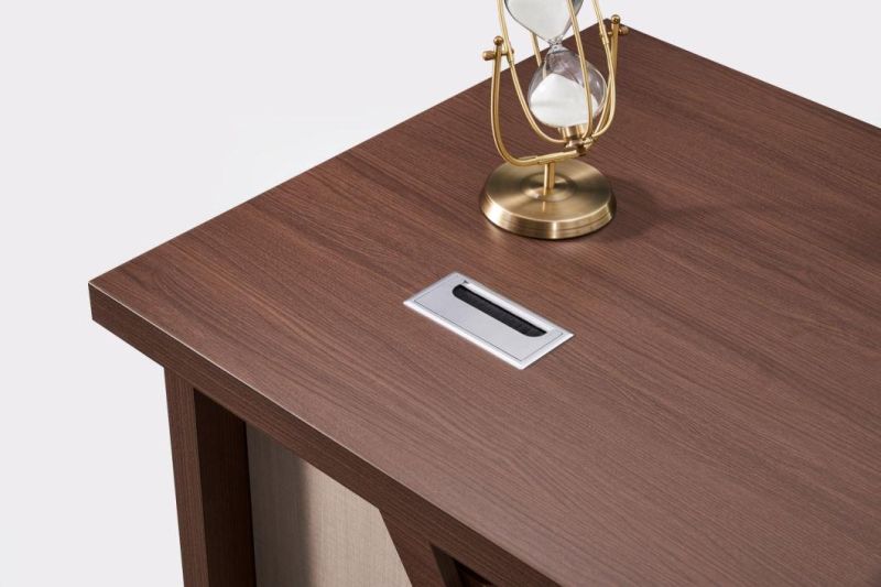 Hot Sale Patent Design L Shaped MDF Modern Executive Office Table