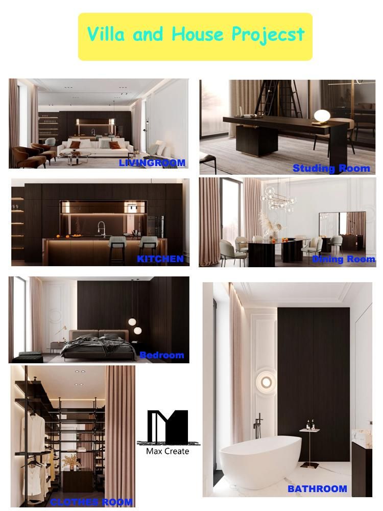 New Design Wooden Living Room Furniture Bedroom Set Storage Rack Wardrobe Drawer Filing Kitchen Cabinet