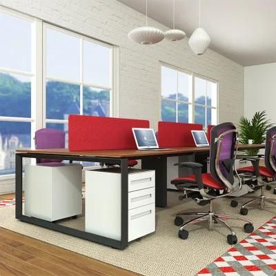 Modern New Series Face to Face 6 Person Office Workstation Desk