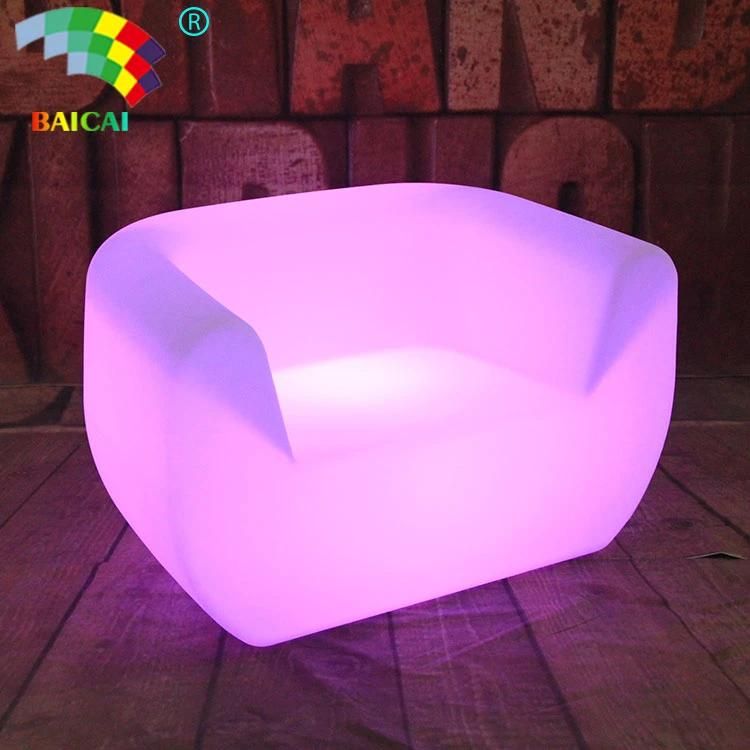 Most Bright LED Chip Plastic Modern Home Sofa for Sale