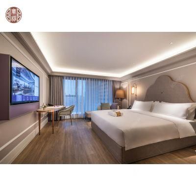 Wooden Hotel Bedroom Furniture Custom Made King Size Bedroom