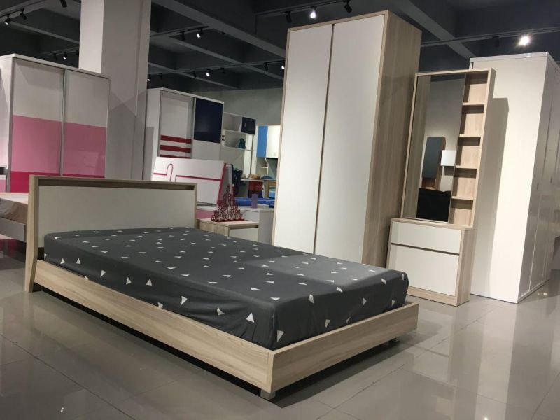 Nova Hot Sell Modern Kids Bedroom Furniture Sets 1200*2000mm Size Wooden Children Bed