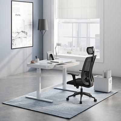 High Desk with Drawers for Home Office