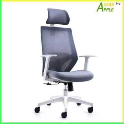 Swivel Executive Office Furniture as-C2188wh Plastic Chair with White Nylon