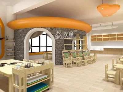 Kindergarten Interior Design Kids Furniture Set Supplies